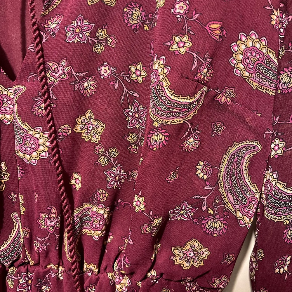 Forever 21 Paisley Maxi Dress